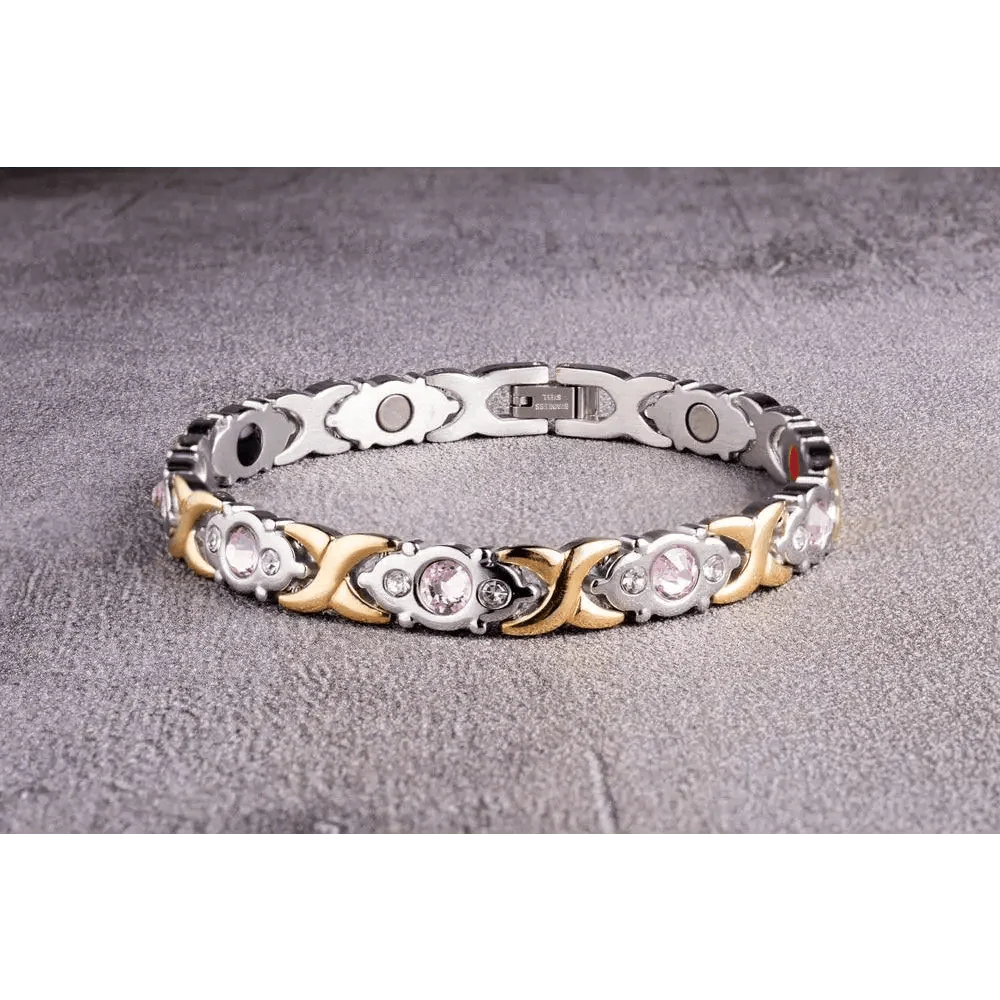 Elegant Rose Gold Copper Bracelet for Women
