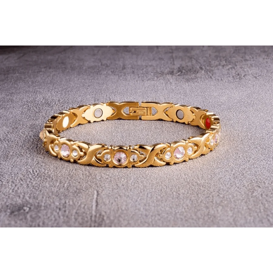 Elegant Rose Gold Copper Bracelet for Women