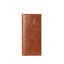 New Multi-Function Anti-Theft Brush Soft Leather Clip Long Ultra-Thin Splicing Two Fold Men's Wallet - Korvel