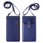 New Multi Function Messenger Vertical Retro Mini One-Shoulder Crocodile Pattern Coin Purse Mobile Phone Bag - Korvel