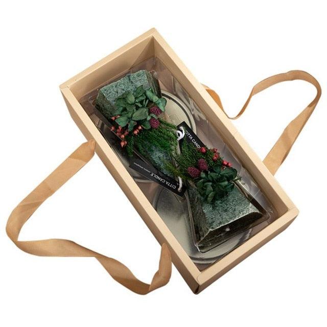 Vela Aromática de Árbol de Navidad Nórdico - Decoración Navideña Premium