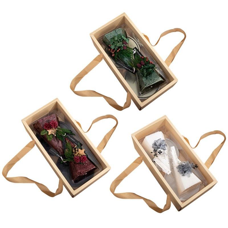 Vela Aromática de Árbol de Navidad Nórdico - Decoración Navideña Premium