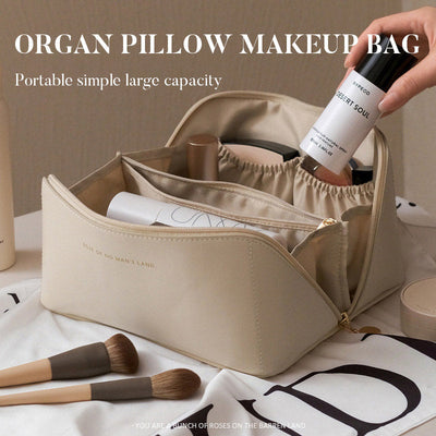 New Organ Pillow Bag Large Capacity Portable Travel Wash Bag Cosmetics Storage Portable Makeup Bag - Korvel