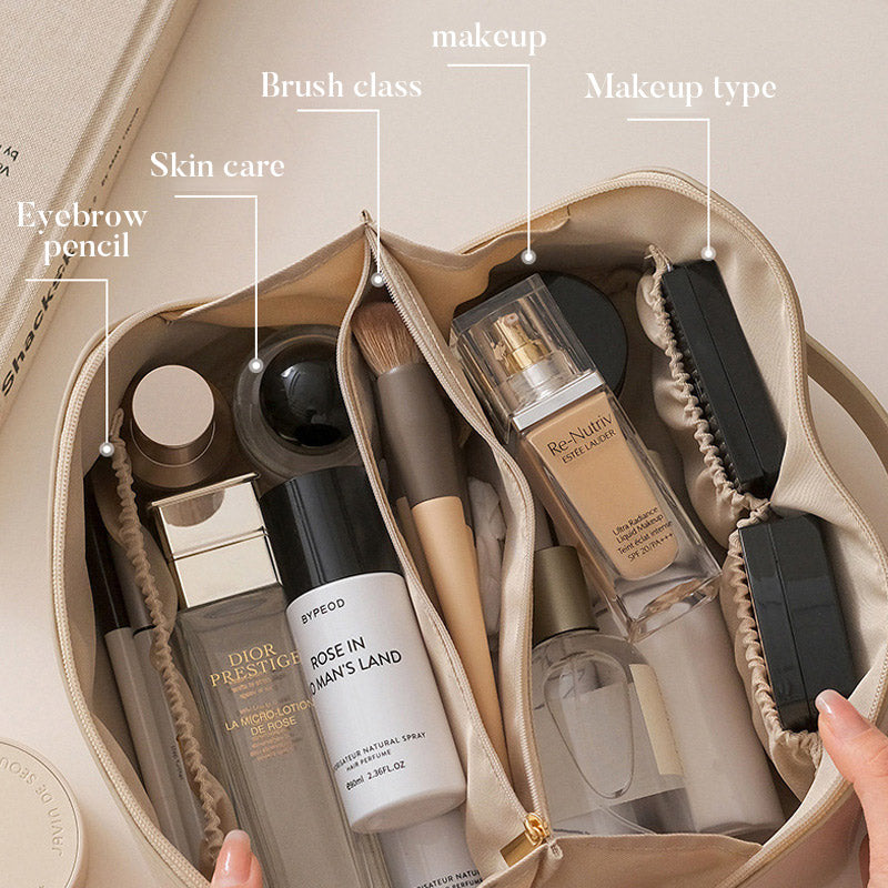 New Organ Pillow Bag Large Capacity Portable Travel Wash Bag Cosmetics Storage Portable Makeup Bag - Korvel