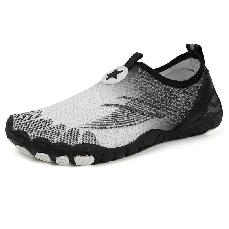 New outdoor beach shoes men's and women's creek shoes wading shoes non-slip and cut-resistant breathable soft-soled quick-drying swimming shoes - Korvel
