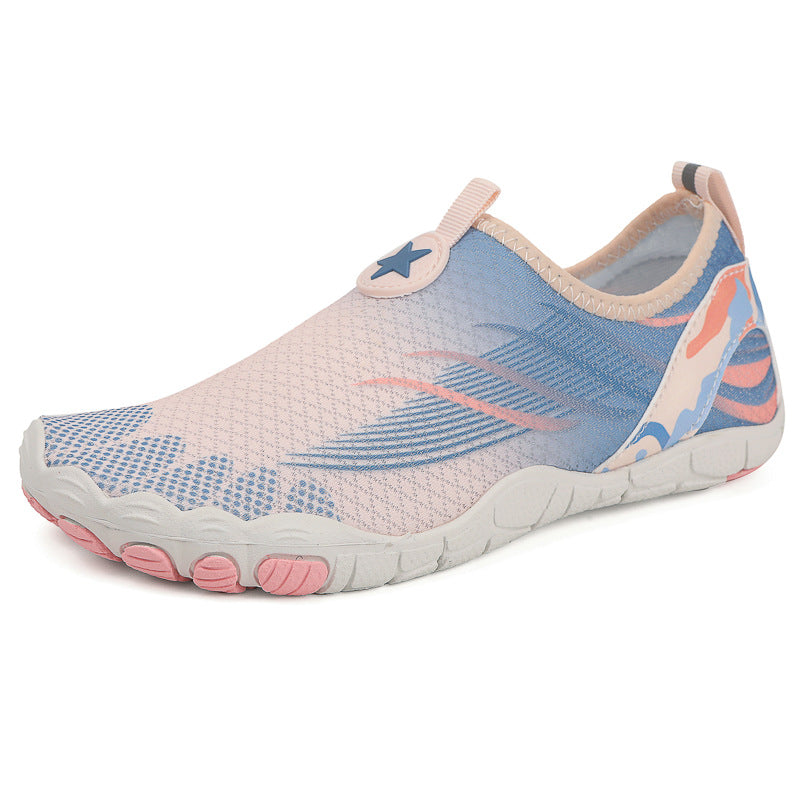 New outdoor beach shoes men's and women's creek shoes wading shoes non-slip and cut-resistant breathable soft-soled quick-drying swimming shoes - Korvel