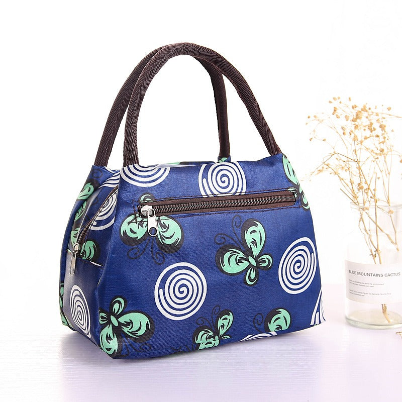 Bolsa de Almuerzo Portátil de Tela Oxford - Aislada y Versátil