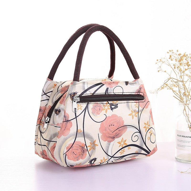 Bolsa de Almuerzo Portátil de Tela Oxford - Aislada y Versátil