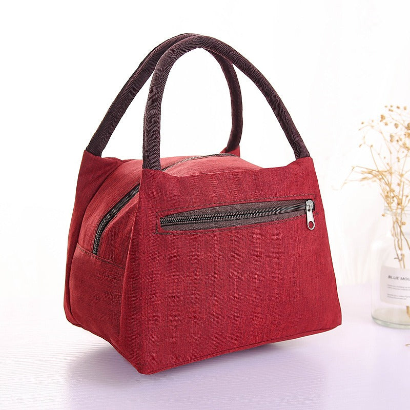Bolsa de Almuerzo Portátil de Tela Oxford - Aislada y Versátil