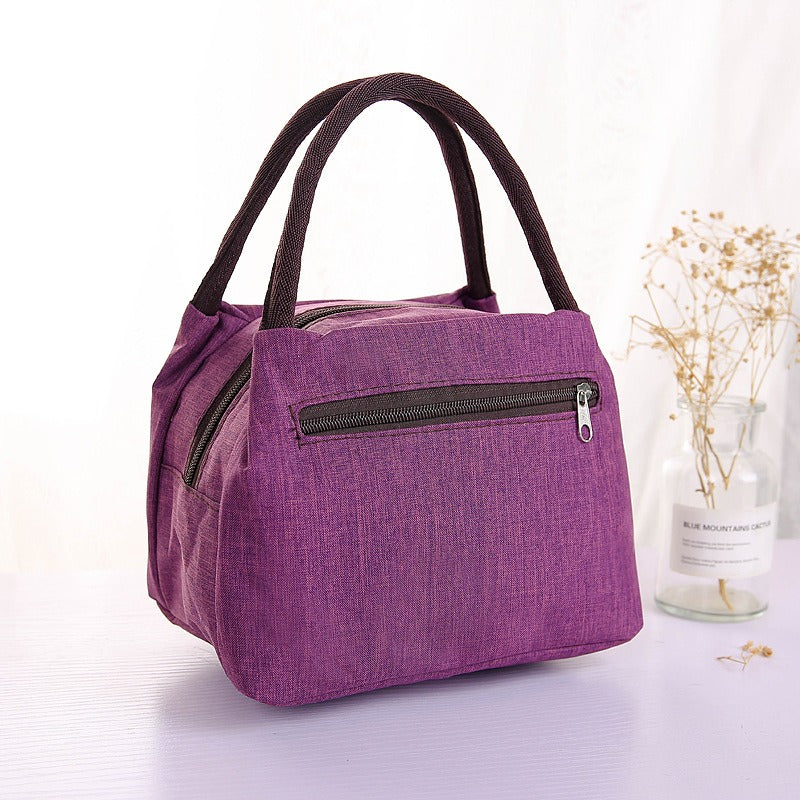 Bolsa de Almuerzo Portátil de Tela Oxford - Aislada y Versátil
