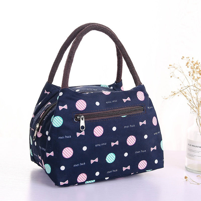 Bolsa de Almuerzo Portátil de Tela Oxford - Aislada y Versátil