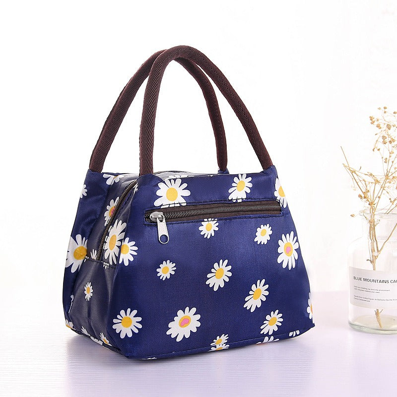 Bolsa de Almuerzo Portátil de Tela Oxford - Aislada y Versátil