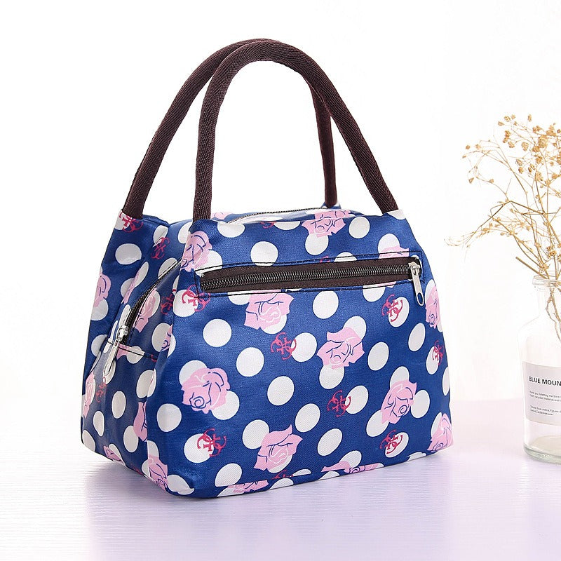 Bolsa de Almuerzo Portátil de Tela Oxford - Aislada y Versátil