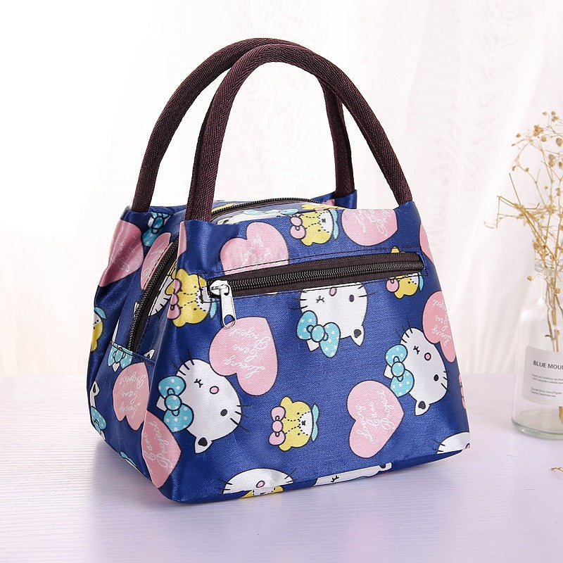 Bolsa de Almuerzo Portátil de Tela Oxford - Aislada y Versátil