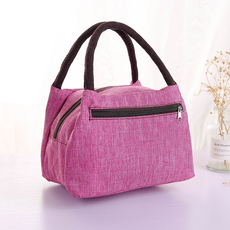 Bolsa de Almuerzo Portátil de Tela Oxford - Aislada y Versátil