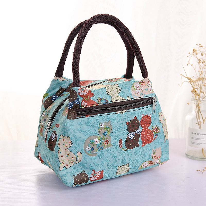 Bolsa de Almuerzo Portátil de Tela Oxford - Aislada y Versátil