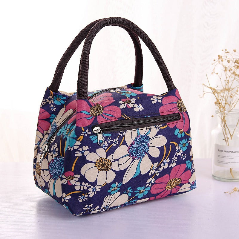 Bolsa de Almuerzo Portátil de Tela Oxford - Aislada y Versátil