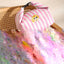 New Pink Striped Strawberry Cat Insulated Cute Lunch Handbag  Large Capacity Folding Roll Bento Bag Picnic Food Fresh Cooler Bag - Korvel