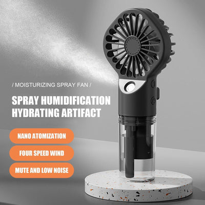 Portable USB Rechargeable Handheld Misting Fan