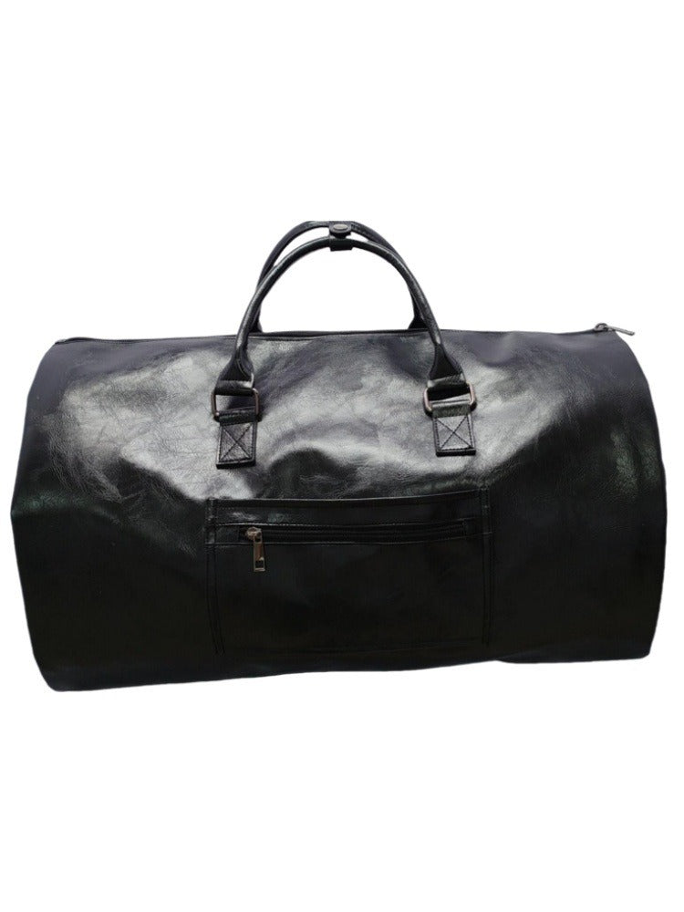 New PU waterproof travel bag with large capacity portable folding bag multifunctional wet dry separation suit bag - Korvel