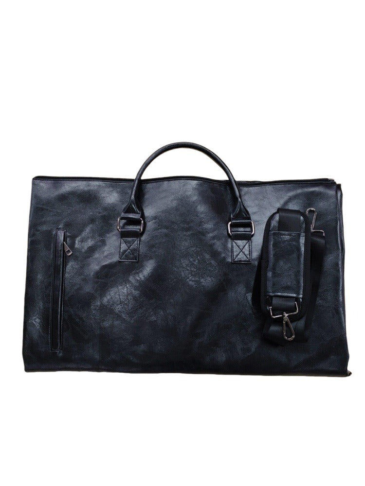 New PU waterproof travel bag with large capacity portable folding bag multifunctional wet dry separation suit bag - Korvel