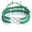 Handmade Infinity Bracelet Set for Couples