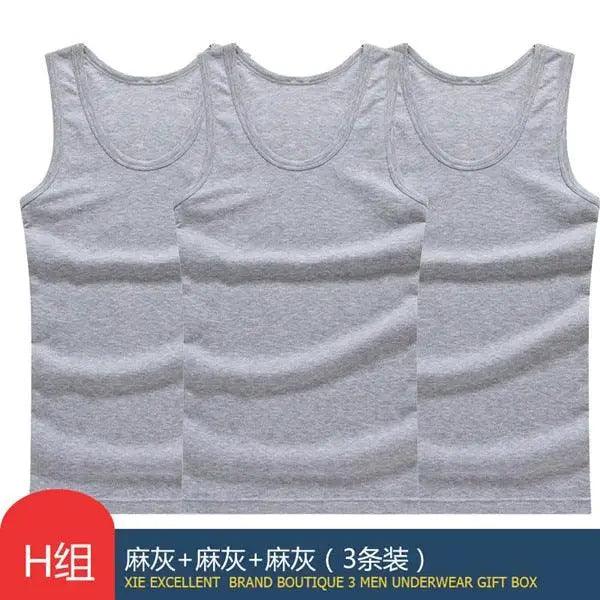 Débardeur sans manches en coton doux premium pour hommes
