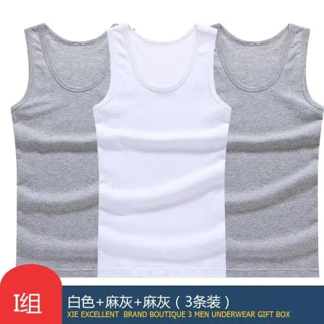 Débardeur sans manches en coton doux premium pour hommes