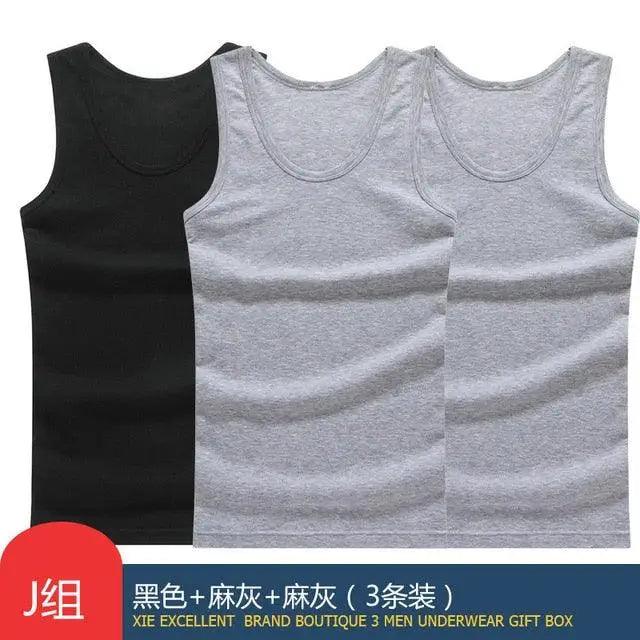 Débardeur sans manches en coton doux premium pour hommes