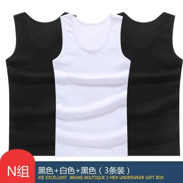 Débardeur sans manches en coton doux premium pour hommes