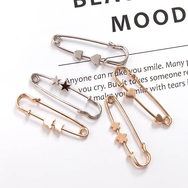 Elegant Rhinestone Safety Pins for Stylish Accessories