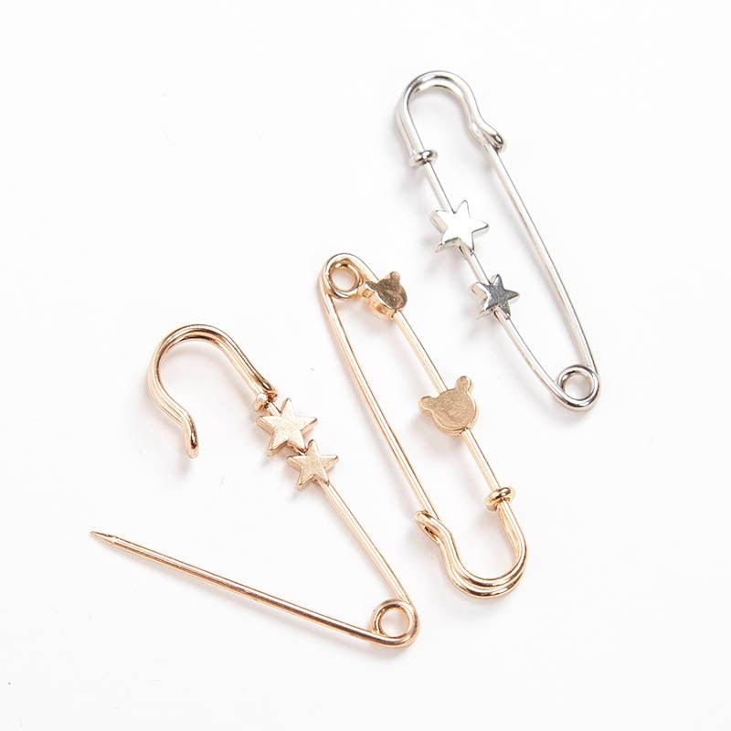 Elegant Rhinestone Safety Pins for Stylish Accessories