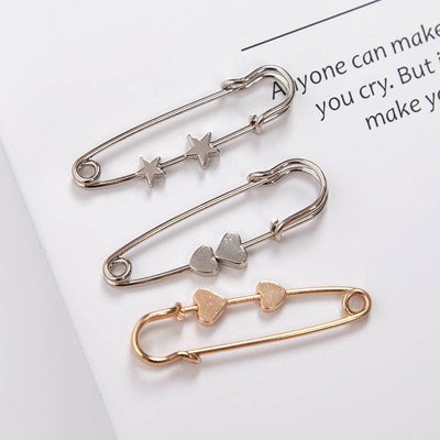 Elegant Rhinestone Safety Pins for Stylish Accessories
