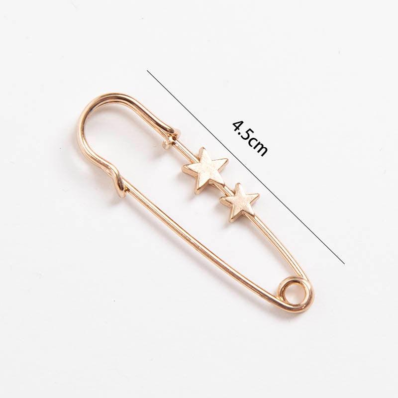 Elegant Rhinestone Safety Pins for Stylish Accessories