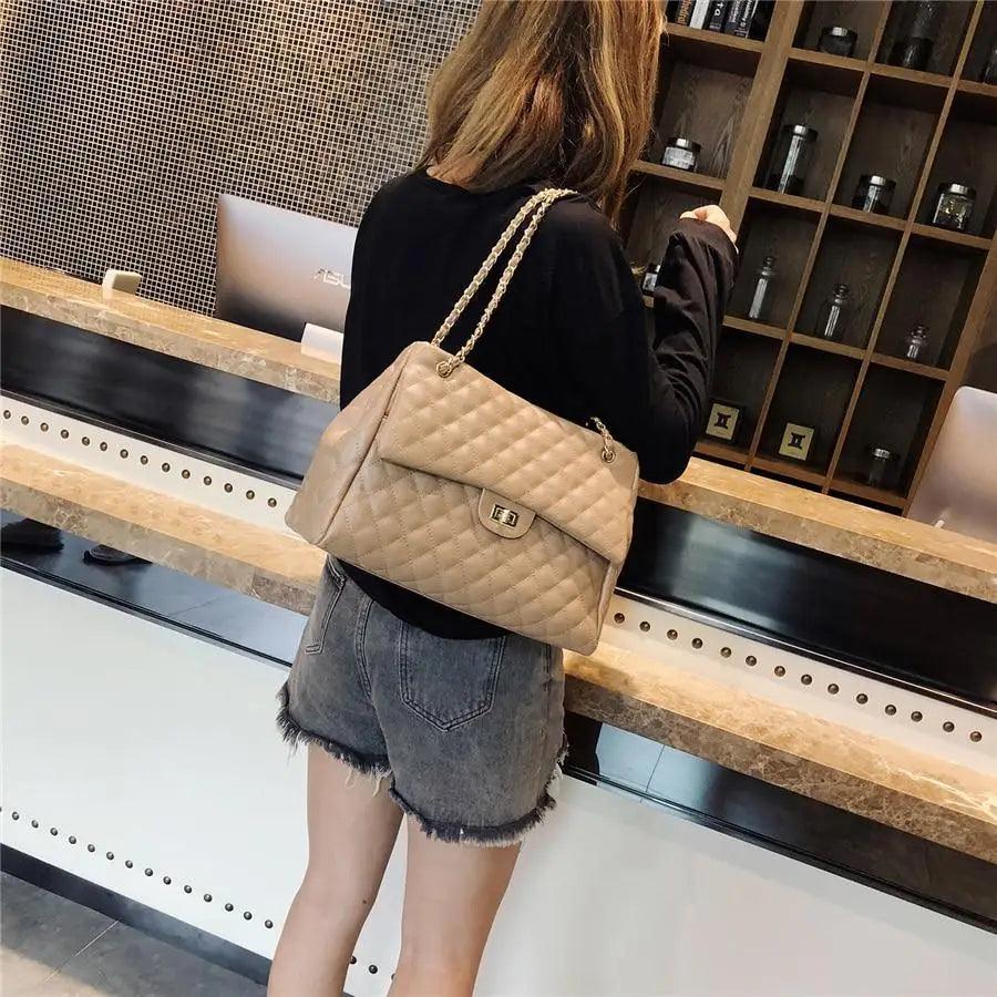 Luxury PU Leather Shoulder Bag for Women - Stylish & Versatile