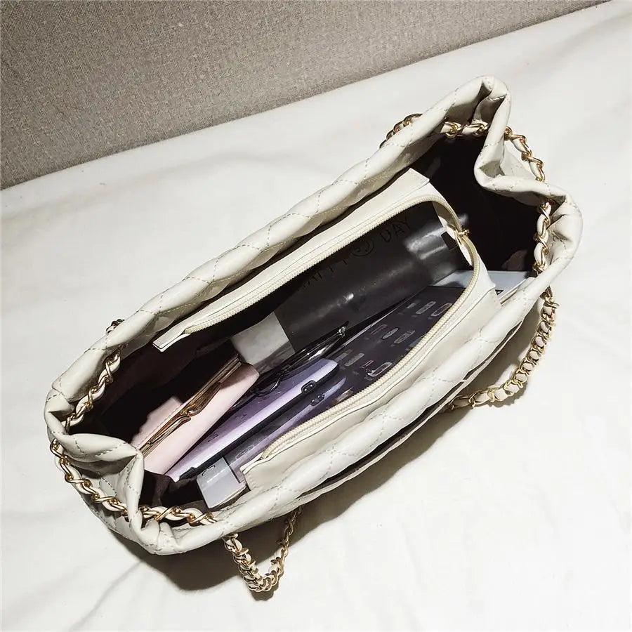 Luxury PU Leather Shoulder Bag for Women - Stylish & Versatile