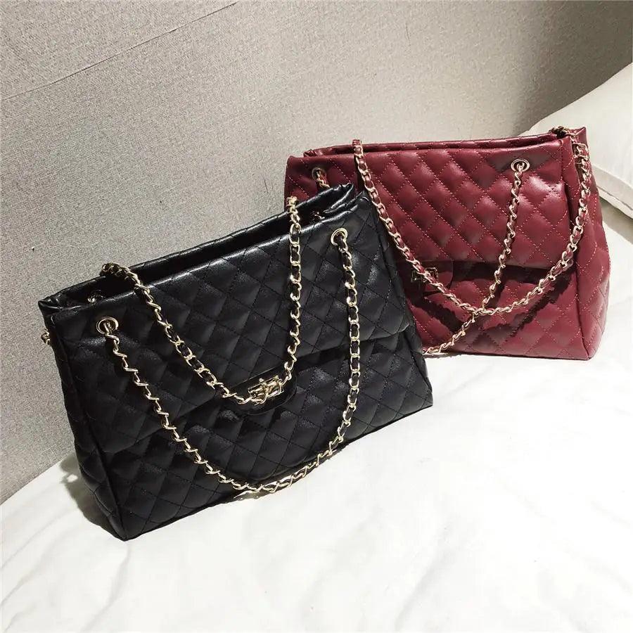 Luxury PU Leather Shoulder Bag for Women - Stylish & Versatile