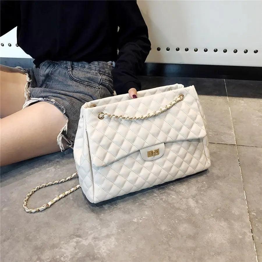 Luxury PU Leather Shoulder Bag for Women - Stylish & Versatile