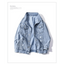 Chaqueta de mezclilla para mujer con parches elegantes