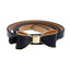 Ceinture Slim en Cuir PU avec Nœud pour Femmes - Style Rétro