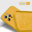 Premium Soft Silicone Square Phone Case for iPhone 14/13 Pro Max