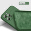 Premium Soft Silicone Square Phone Case for iPhone 14/13 Pro Max