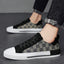 New sports and leisure canvas board shoes, Korean version, low cut, lazy, one foot trendy shoes - Korvel