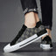 New sports and leisure canvas board shoes, Korean version, low cut, lazy, one foot trendy shoes - Korvel