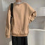 Premium Vintage Solid Fleece Sweatshirt for Women