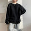 Premium Vintage Solid Fleece Sweatshirt for Women