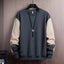 Casual Patchwork Hoodie for Men - Spring & Autumn Style