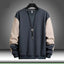 Casual Patchwork Hoodie for Men - Spring & Autumn Style