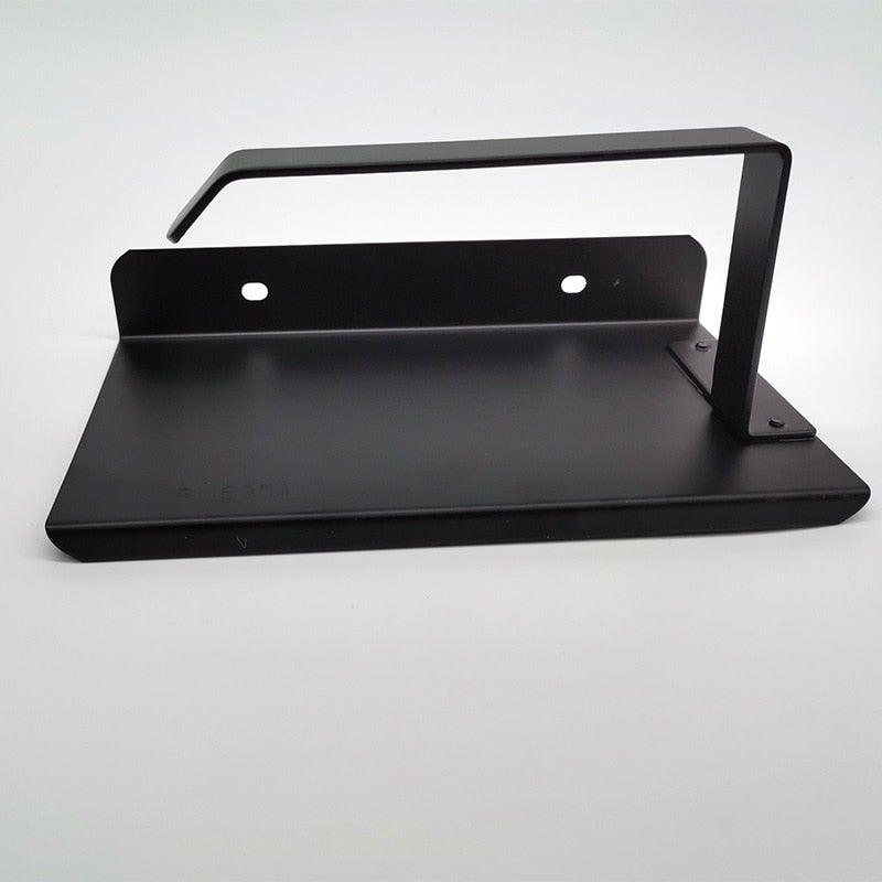 Soporte de Papel Higiénico de Acero Inoxidable Premium con Estante para Teléfono