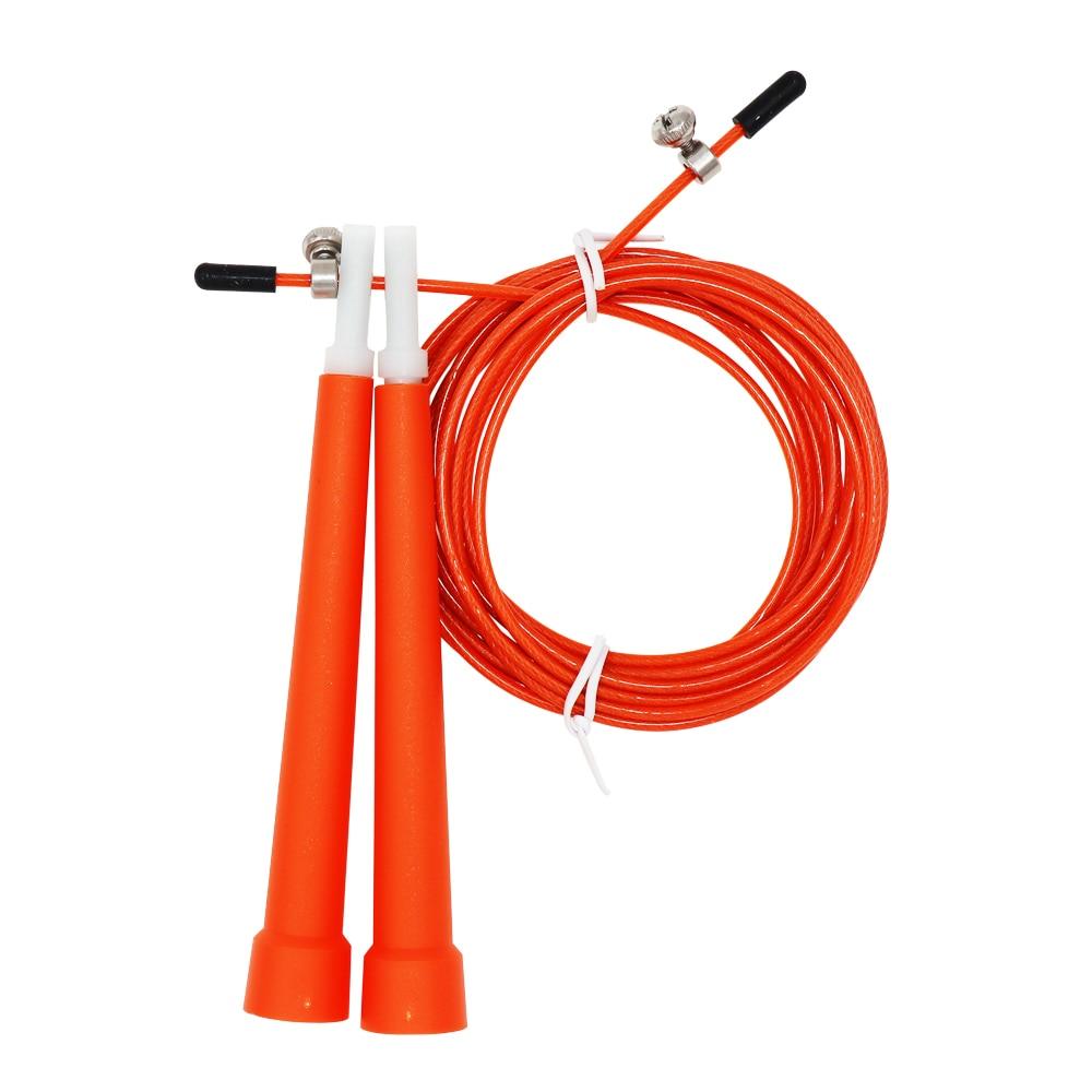 Cuerda para Saltar de Alambre de Acero Ajustable para Entrenamiento Fitness